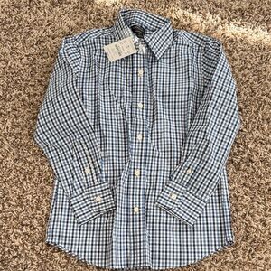 Boy’s Blue Checkered Shirt